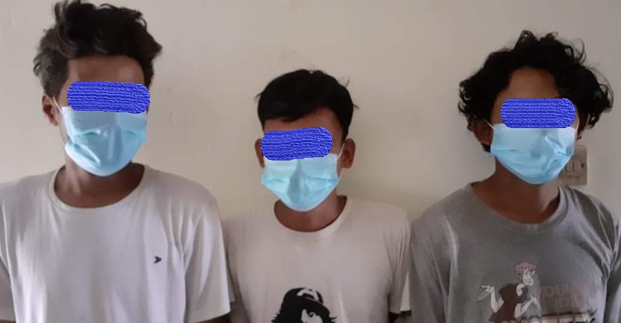 रुपन्देहीको सैनामैनाबाट लागूऔषध सहित ३ जना पक्राउ